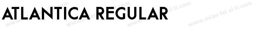 Atlantica Regular字体转换